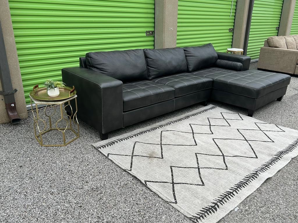 Ashley Faux Leather Sectional
