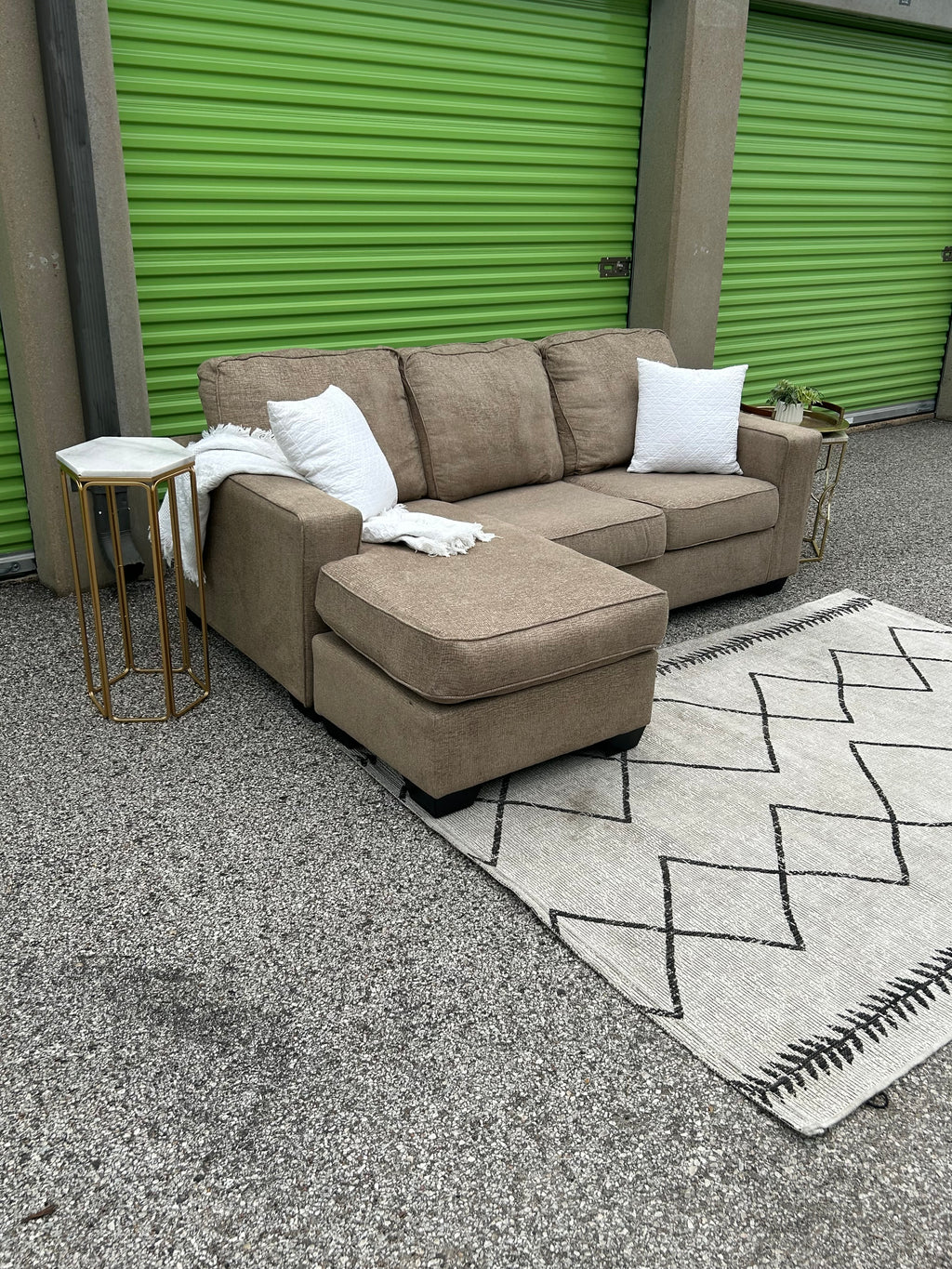 Ashley Beige Sectional