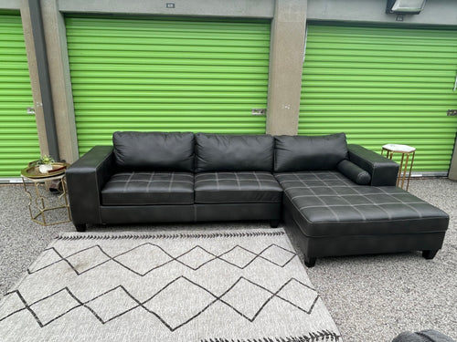 Ashley Faux Leather Sectional